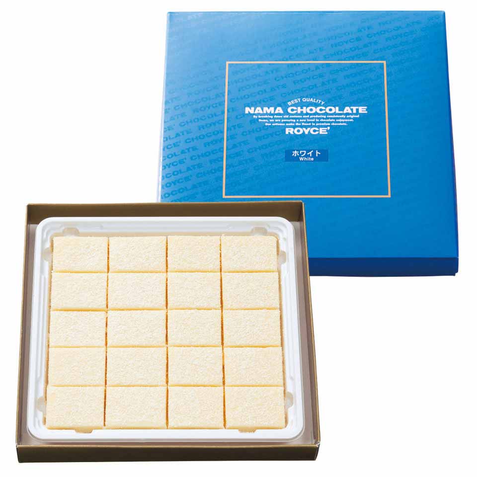 ロイズ 生チョコレート ホワイト×2個セット ROYCE 北海道 人気 定番 お菓子 スイーツ 生チョコ 生クリーム 洋酒 / チョコレート