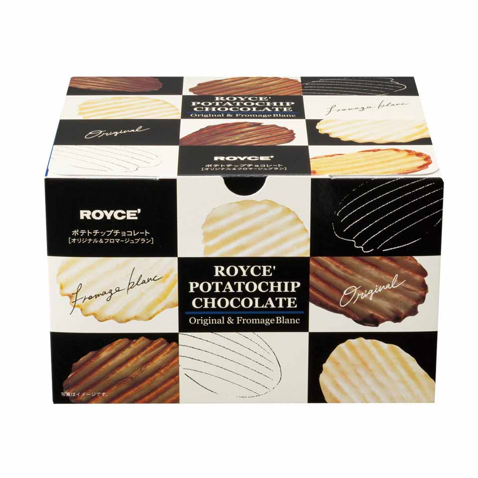 ロイズ ポテトチップチョコレート オリジナル＆フロマージュ ROYCE 北海道 人気 お菓子 スイーツ コーティング 大ヒット 定番 / チョコレート クリスマス
