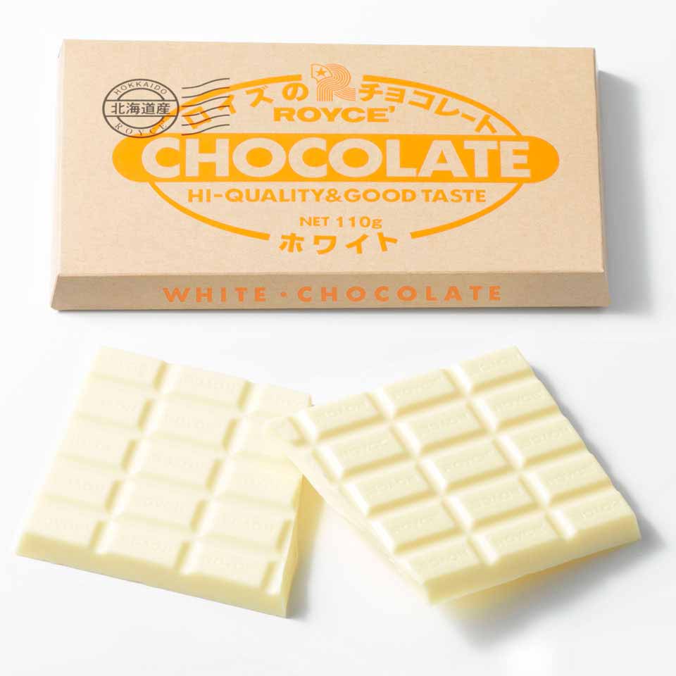 ロイズ 板チョコ ホワイト ROYCE 北海道 人気 チョコ ロングセラー ホワイトチョコ お土産 プレゼント ミルク / チョコレート クリスマス ホワイトデー
