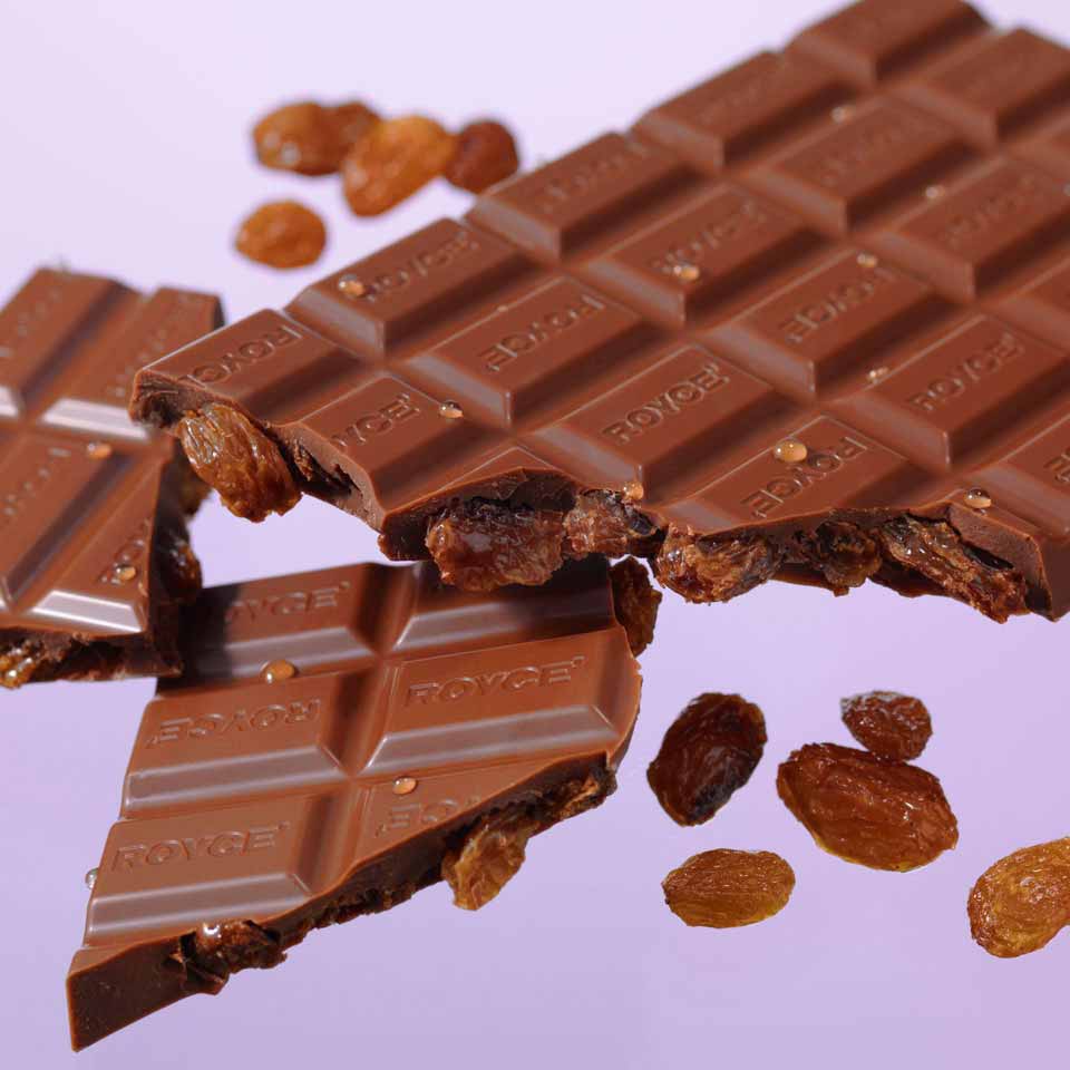 ロイズ 板チョコ ラムレーズン ROYCE 北海道 人気 チョコ ロングセラー ラム酒 お土産 プレゼント ミルクチョコ / チョコレート クリスマス ホワイトデー