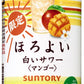 【送料無料】サントリー ほろよい 白いサワーマンゴー 350ml×24本/1ケース【北海道・東北・四国・九州・沖縄県は別途送料がかかります】