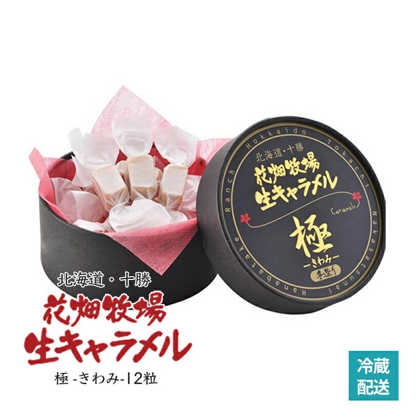 花畑牧場　生キャラメル5種セット【プレーン チョコ メロン いちご 極】 送料無料 北海道産 スイーツ 手造り とろける プレゼント 贈り物 お土産 手土産 ギフト モンドセレクション受賞 送料込