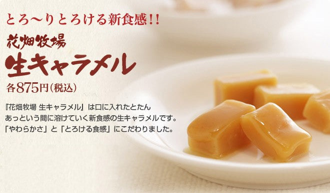 花畑牧場　生キャラメル12粒　プレーン×10個セット 北海道産 スイーツ 手造り とろける プレゼント 贈り物 お土産 手土産 ギフト モンドセレクション受賞