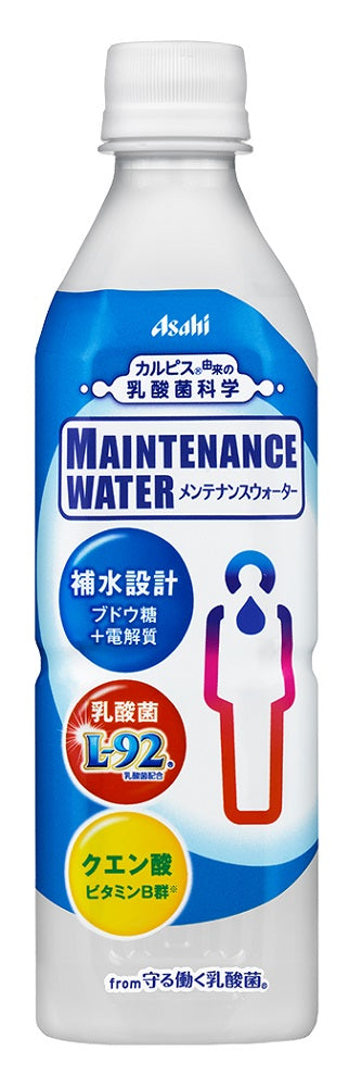 【送料無料】アサヒ カルピス メンテナンスウォーター from 守る働く乳酸菌 490ml×24本