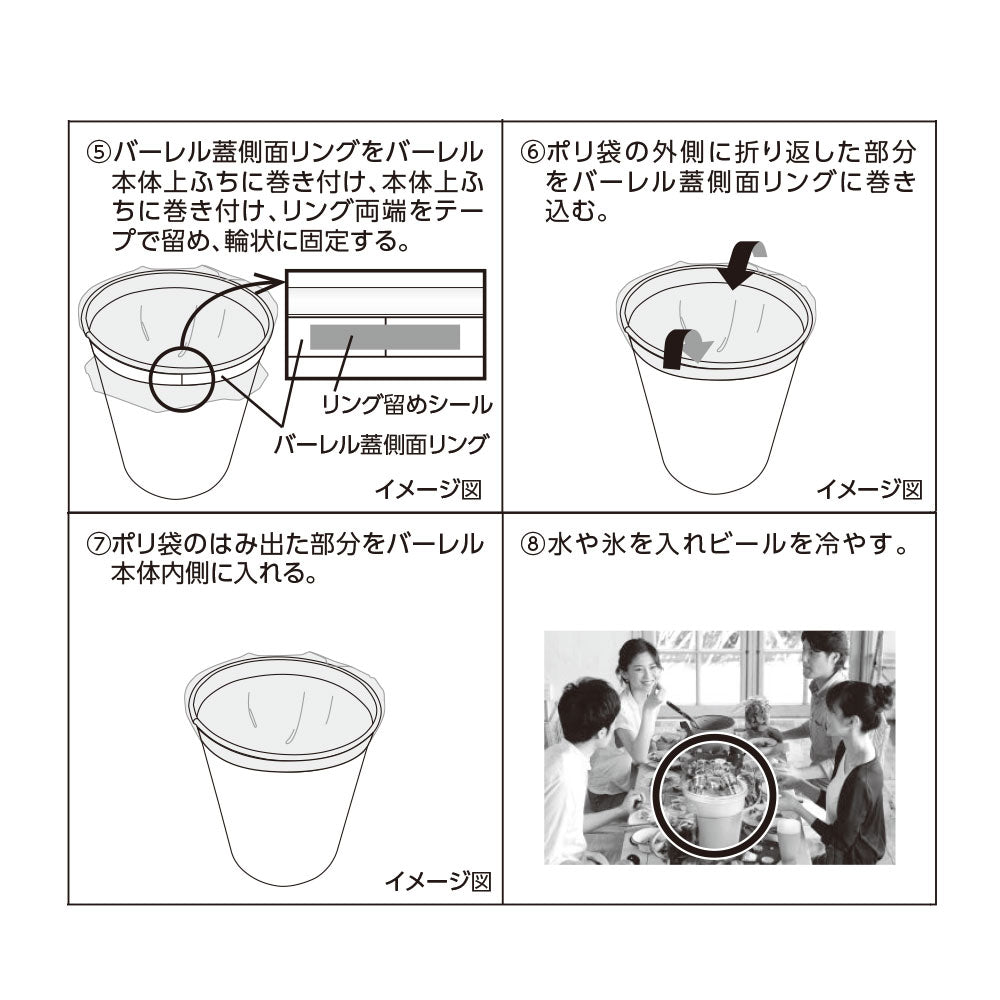 【送料無料】アサヒ スーパードライ ビアバーレル ダブルセット AS-BW 1セット 詰め合わせ セット