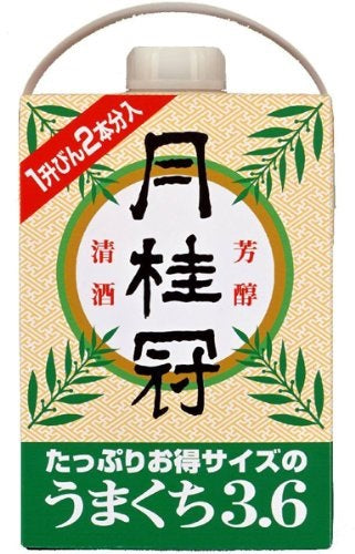 【送料無料】月桂冠 うまくちパック 3600ml 3.6L×2本【北海道・東北・四国・九州・沖縄県は別途送料がかかります】
