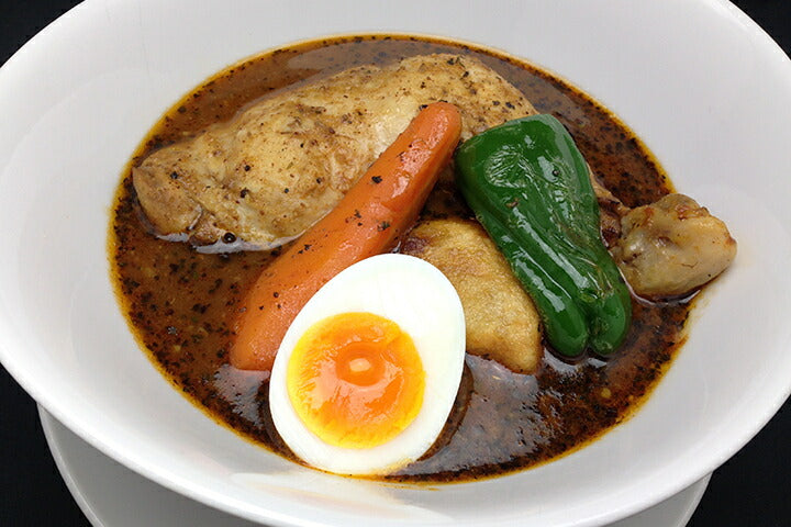 らっきょスープカレー チキン(560g) 北海道 札幌 スパイス お土産 手土産 贈り物 プレゼント カレー レトルト 人気店 お取り寄せ お取り寄せ