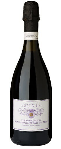 【送料無料】カンティーナ・ディ・ソリエーラランブルスコ・グラスパロッサ・ドルチェ 750ml×12本［赤 甘口/ランブルスコ/トスカーナ］【本州(一部地域を除く)は送料無料】