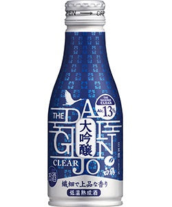 【送料無料】白鶴 THE 大吟醸 CLEAR ボトル缶 180ml×48本【北海道・沖縄県・東北・四国・九州地方は必ず送料が掛かります】