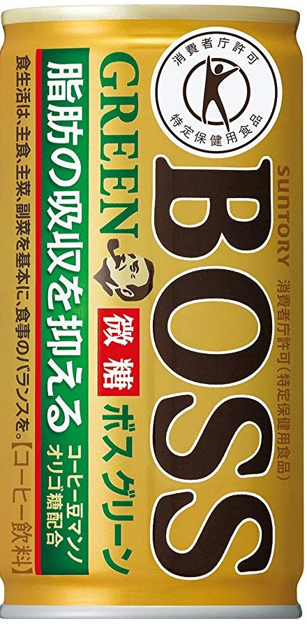 【送料無料】[トクホ][特保] サントリー BOSS ボス グリーン 185ml×60本