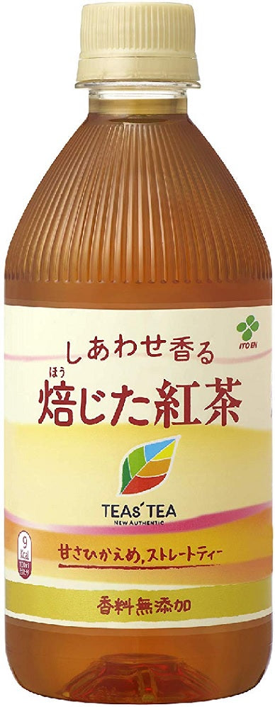 【送料無料】伊藤園 TEAs'TEA New Authentic しあわせ香る 焙じた紅茶 500ml×24本