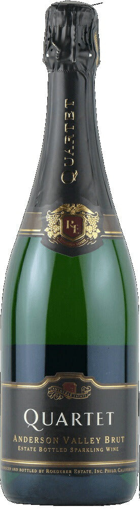 【送料無料】【エノテカ ENOTECA】ロデレール エステート カルテット・アンダーソン・ヴァレー ブリュット 750ml×6本［白/辛口/カリフォルニア]【北海道・東北・四国・九州・沖縄県は必ず送料がかかります】