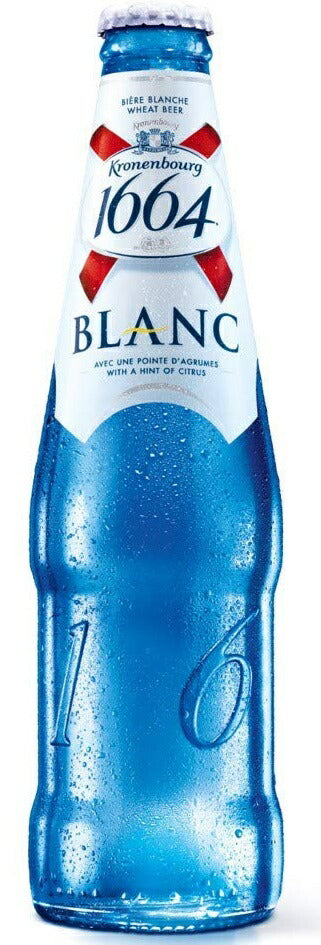 【送料無料】輸入ビール クローネンブルグ1664 ブラン 330ml×24本【北海道・沖縄県・東北・四国・九州地方は必ず送料が掛かります】