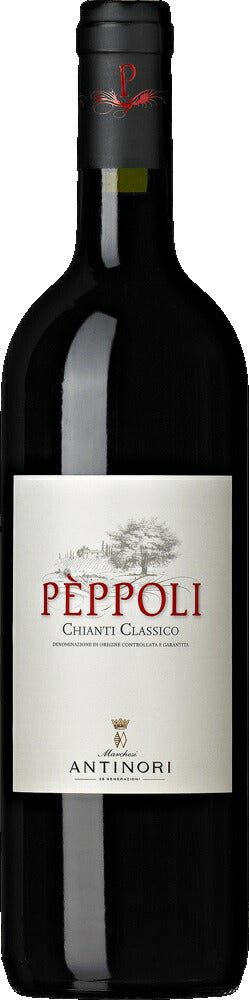 【送料無料】【エノテカ ENOTECA】アンティノリ ィラ ぺポリ・キャンティ・クラシコ 750ml×6本［赤/ミディアムフルボディ/イタリア トスカーナ]【北海道・東北・四国・九州・沖縄県は必ず送料がかかります】