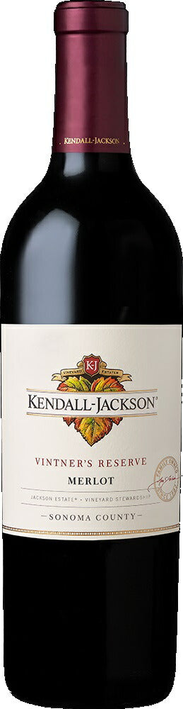 【送料無料】【エノテカ ENOTECA】ケンダル・ジャクソン ヴィントナーズ・リザーヴ・メルロ 750ml×6本［赤/ミディアムフルボディ/カリフォルニア]【北海道・東北・四国・九州・沖縄県は必ず送料がかかります】