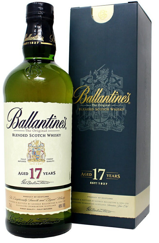 【送料無料】【並行輸入品】ブレンデッド スコッチウィスキー バランタイン 17年 40度 700ml×12本【北海道・東北・四国・九州・沖縄県は必ず送料がかかります】