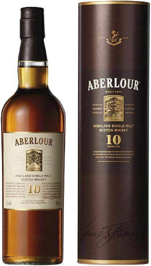 【送料無料】【並行輸入品】シングルモルト ウィスキー 円筒 アベラワー 10年 40度 700ml×6本【北海道・東北・四国・九州・沖縄県は必ず送料がかかります】