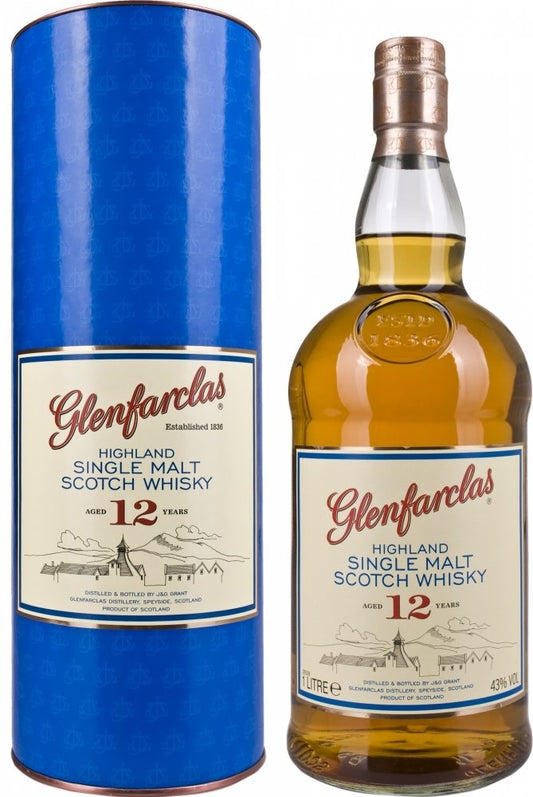 【送料無料】【並行輸入品】シングルモルト ウィスキー グレンファークラス 12年 40度 700ml×6本【北海道・東北・四国・九州・沖縄県は必ず送料がかかります】