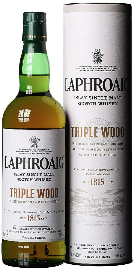 【並行輸入品】シングルモルト ウィスキー ラフロイグ トリプルウッド 48度 700ml 1本【12本まで1個口配送可能】
