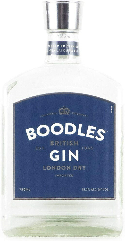 【送料無料】【並行輸入品】ブードルス ロンドン ジン 45度 750ml 1本【北海道・東北・四国・九州・沖縄県は必ず送料がかかります】