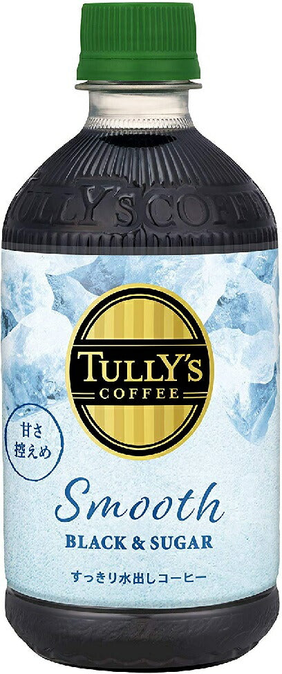 【送料無料】伊藤園 タリーズコーヒー スムース ブラック アンド シュガー 500ml×24本