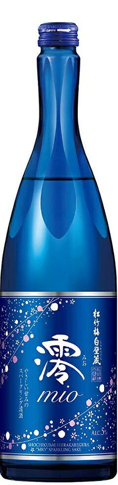 【送料無料】宝酒造 松竹梅白壁蔵 澪 スパークリング清酒 750ml×6本【北海道・沖縄県・東北・四国・九州地方は必ず送料が掛かります】