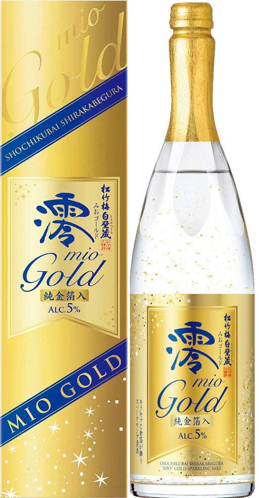 【送料無料】【2ケース販売】 松竹梅白壁蔵 澪‐GOLD- スパークリング清酒 750ml×12本