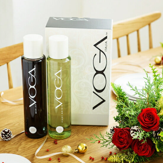 クリスマス プレゼント ギフト サントリー イタリア VOGA ヴォガ メルロー/ピノグリージョ ギフトセット 750ml 2本onengajpset