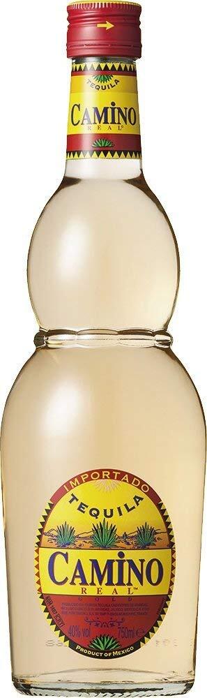【送料無料】テキーラ カミノレアル ゴールド 40度 750ml×6本【北海道・東北・四国・九州・沖縄県は必ず送料がかかります】