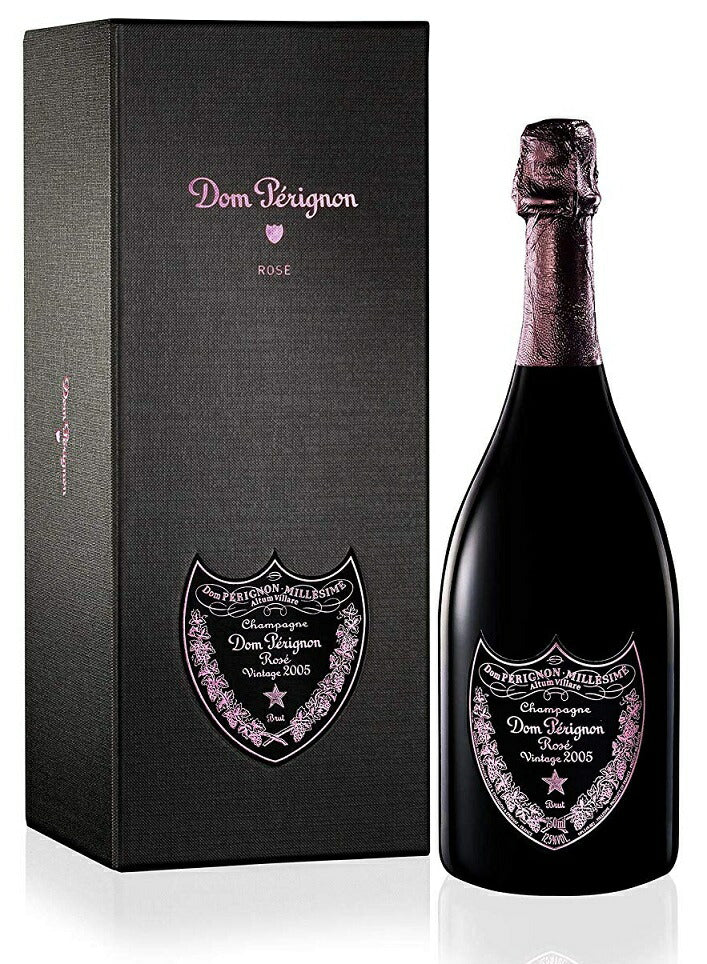 【並行輸入品】【送料無料】ドン・ペリニヨン ロゼ 2004or2005 750ml 1本［スパークリング/辛口/シャンパーニュ］【ご注文は12本まで1個口配送可能】