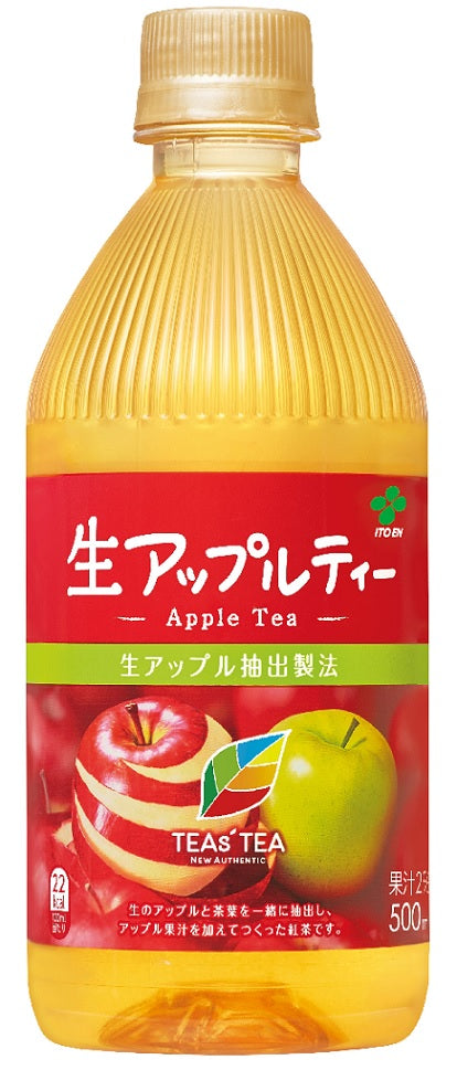 【送料無料】伊藤園 TEAs’ TEA NEW AUTHENTIC生アップルティー 500ml×24本