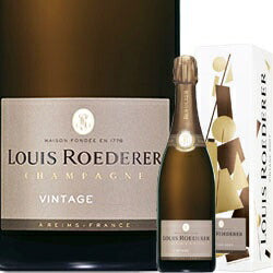【エノテカ ENOTECA】【箱付き】ルイ・ロデレール・ブリュット・ヴィンテージ ボックス  750ml 1本［白/辛口/シャンパーニュ]【ご注文は12本まで一個口配送可能】