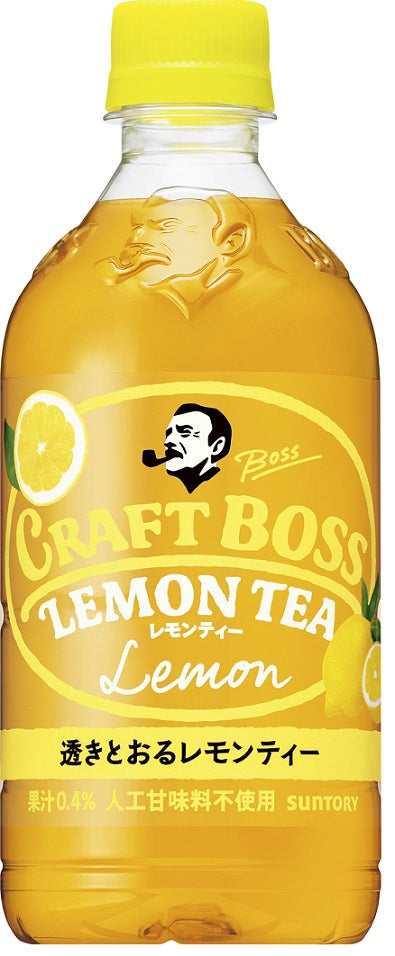 BOSS サントリー クラフトボス レモンティー 500ml×24本/1ケース【2ケースまで1個口配送となります】