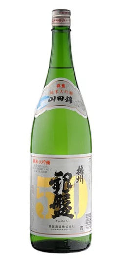【送料無料】【富山の地酒】銀盤酒造 純米大吟醸 播州50 1800ml 1.8L×6本【北海道・東北・四国・九州・沖縄県は必ず送料がかかります】