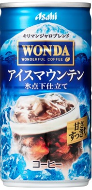 アサヒ ワンダ アイスマウンテン 185ml×30本【ご注文は3ケースまで同梱可能です】