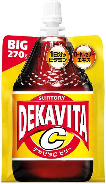 【送料無料】サントリー デカビタC ゼリー パウチ 270g×60本