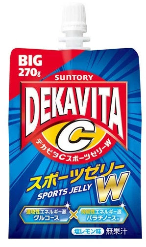 【送料無料】サントリー デカビタC スポーツゼリーW パウチ 270g×30本