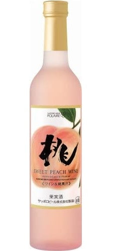【送料無料】サッポロ 旬のワイン 桃のワイン 500ml×12本/1ケース【北海道・沖縄県・東北・四国・九州地方は必ず送料が掛かります】
