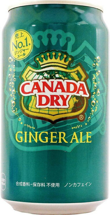 【送料無料】コカ・コーラ CANADA DRY カナダドライ ジンジャーエール 350ml×48本（2ケース）【北海道・沖縄県・東北・四国・九州地方は必ず送料が掛かります】