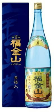 【送料無料】濱田酒造【金箔入り】薩摩金山蔵 福金山 芋 25度 1800ml 1.8L 1本【北海道・東北・四国・九州・沖縄県は必ず送料がかかります】