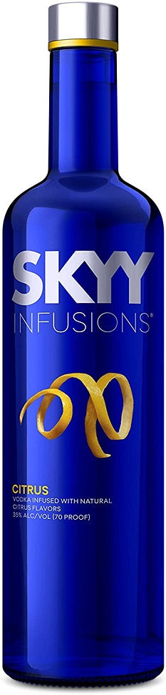 【送料無料】スカイ インフュージョンズ シトラス 37.5度 700ml×6本【北海道・東北・四国・九州・沖縄県は必ず送料がかかります】