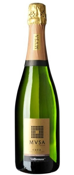 ヴァルフォルモッサ カヴァ ムッサ ブリュット・ナチューレ 750ml 1本［スパークリングワイン/スペイン/ペネデス］【ご注文は12本まで一個口配送可能】