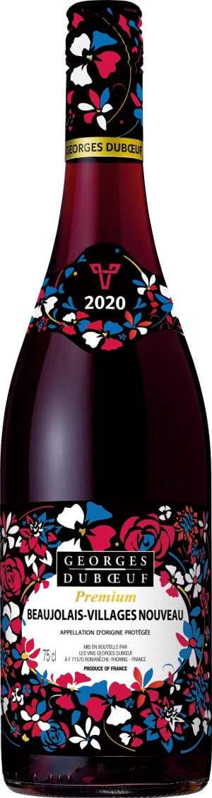 ボジョレーヌーボー 2020サントリー ジョルジュ デュブッフ ボジョレー ヴィラージュヌーヴォー 2020 赤 750ml 1本【12本まで1個口配送可能】ボージョレーヌーボー