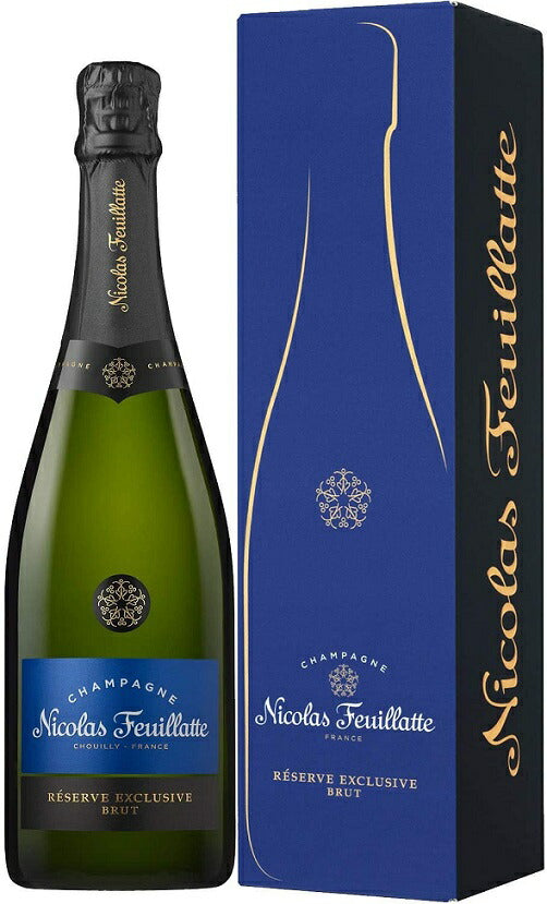 【送料無料】ニコラ・フィアット レゼルヴ・エクスルクーシヴ ブリュット カートン入 750ml×6本［スパークリング/辛口/シャンパーニュ］【北海道・東北・四国・九州・沖縄県は必ず送料がかかります】