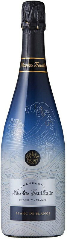 【送料無料】ニコラ・フィアット ブラン・ド・ブラン 〜inspired by HOKUSAI〜 750ml 1本［スパークリング/辛口/シャンパーニュ］【北海道・東北・四国・九州・沖縄県は必ず送料がかかります】