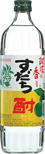 【送料無料】日新酒類 阿波の香りすだち酎 720ml×6本【北海道・東北・四国・九州・沖縄県は必ず送料がかかります】