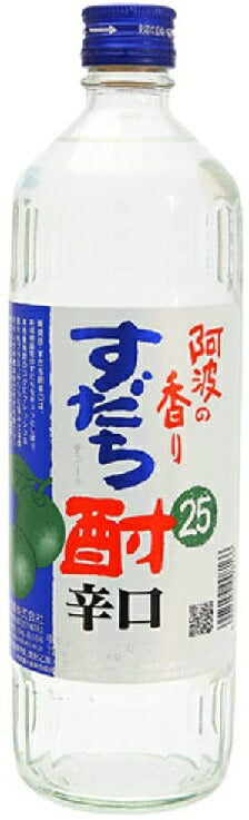 日新酒類 阿波の香りすだち酎 辛口 720ml 1本【ご注文は12本まで1個口配送可能】