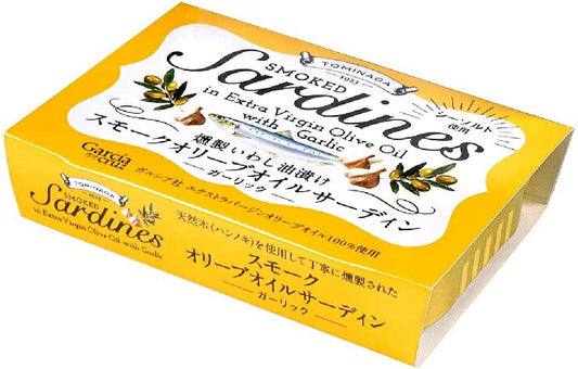 【送料無料】【化学調味料不使用】富永貿易 スモークオリーブオイルサーディン 100g×24個[燻製いわし油漬け ラトビア産 ]
