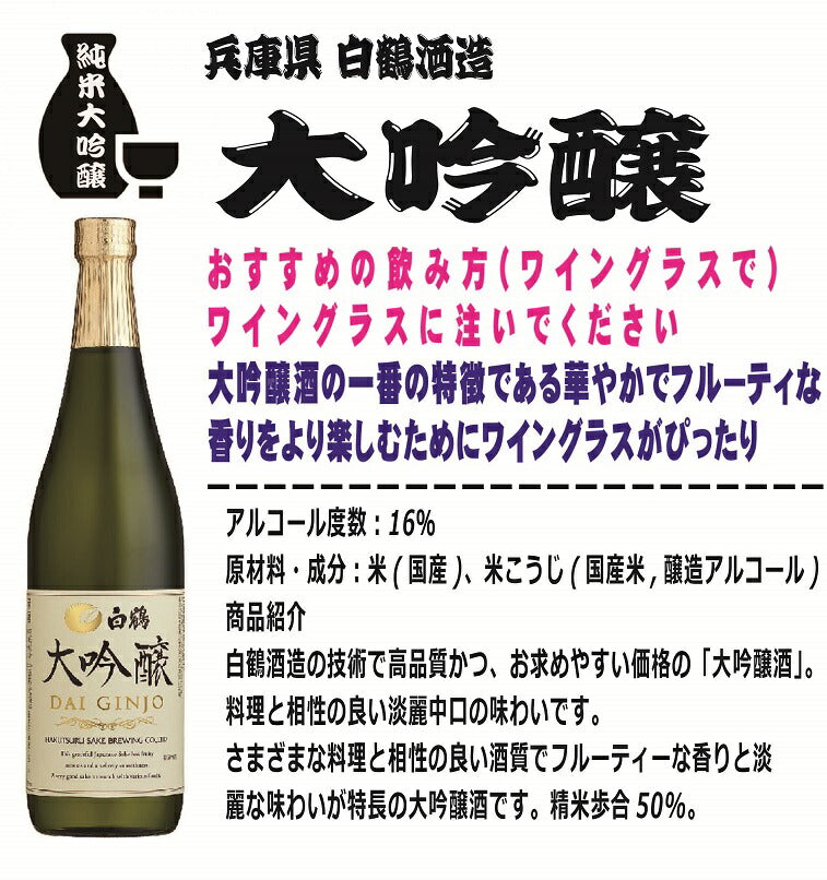 【送料無料】金賞受賞大吟醸&日本酒の最高峰 純米大吟醸飲み比べセット 720ml 6本【北海道・東北・四国・九州・沖縄県は必ず送料がかかります】