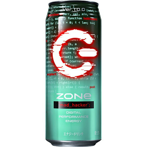 【送料無料】サントリー  ゾーン ZONe mad hacker Ver.1.0.0 エナジードリンク 500ml×48本
